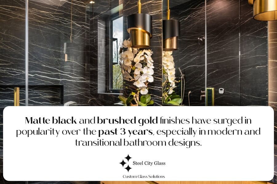 Black and gold bathroom inspiration