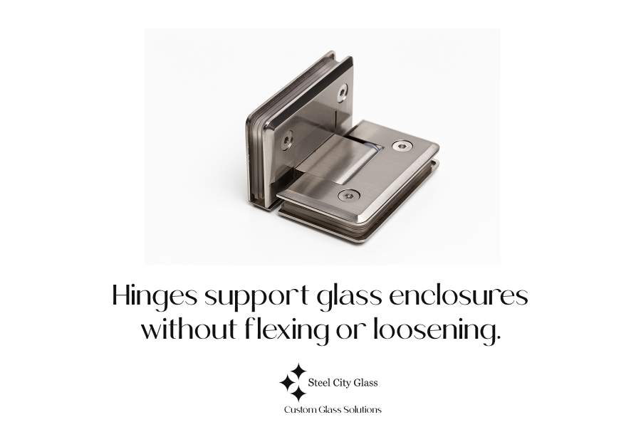 shower door hinges