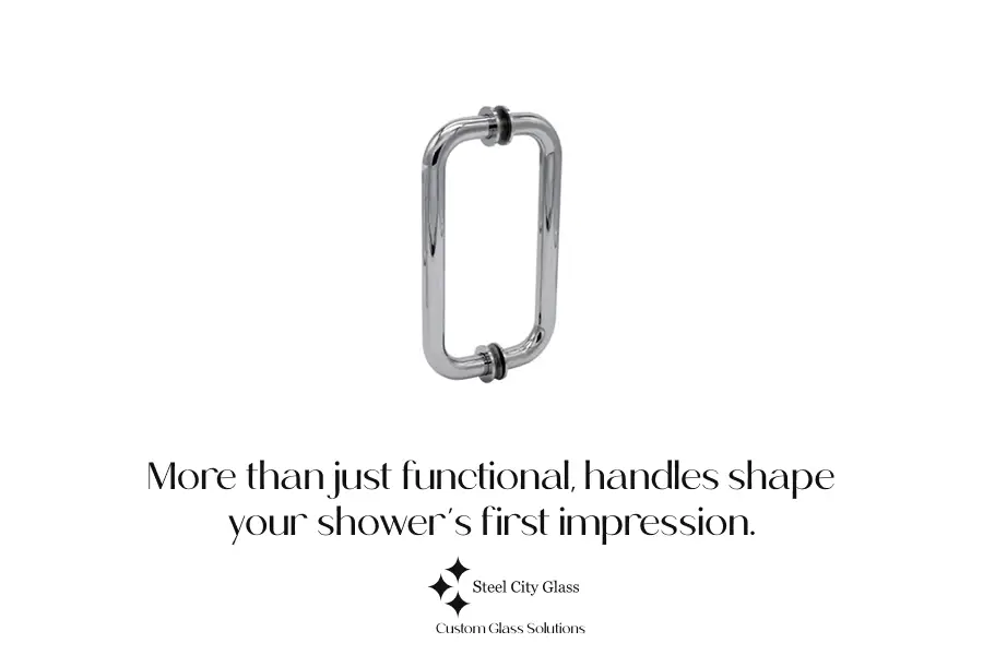 shower door handles