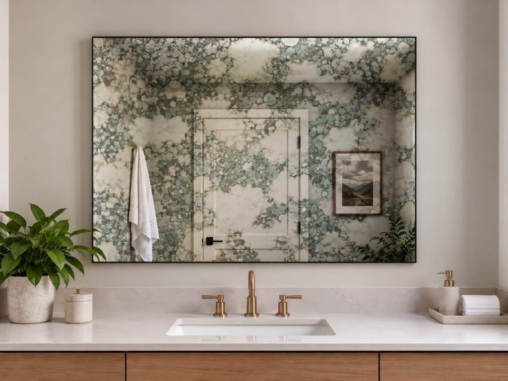 Dijon antique mirror finish