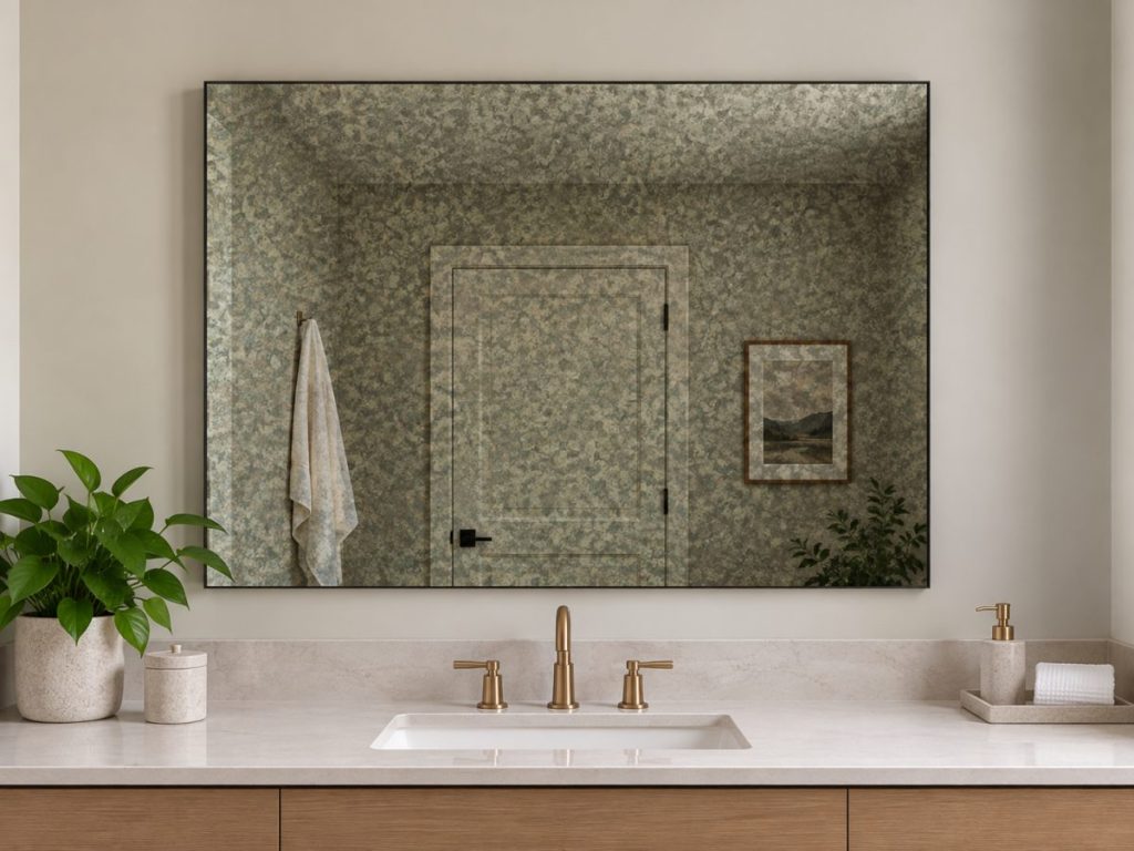 Pearl antique mirror finish