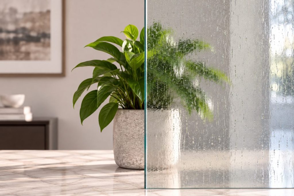 Seedy cabinet glass option